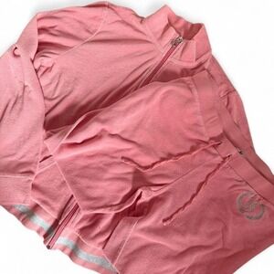 Y2K 2000s style Juicy Couture tracksuit